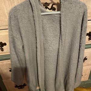 Long Grey Soft Sweater